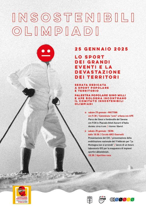 LO SPORT DEI GRANDI EVENTI E LA DEVASTAZIONE DEI TERRITORI