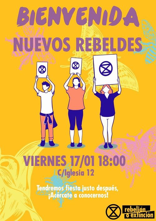 ¡BIENVENIDA NUEVOS REBELDES!