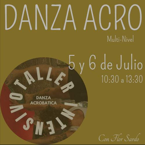 Intensivo de Danza Acrobatica 