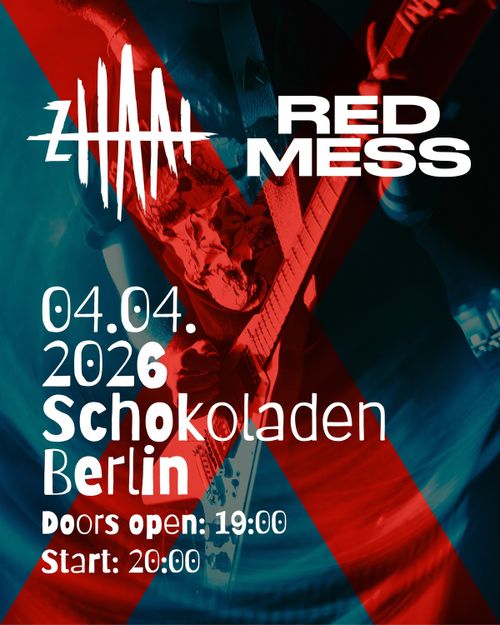 Zhaat (post-metal psych) & Red Mess (prog stoner grunge)