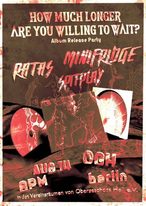 Minifridge: How Long Are You Willing to Wait? Album release