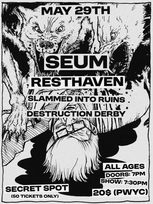 SEUM // Resthaven // Slammed Into Ruins // Destruction Derby @ Secret Spot