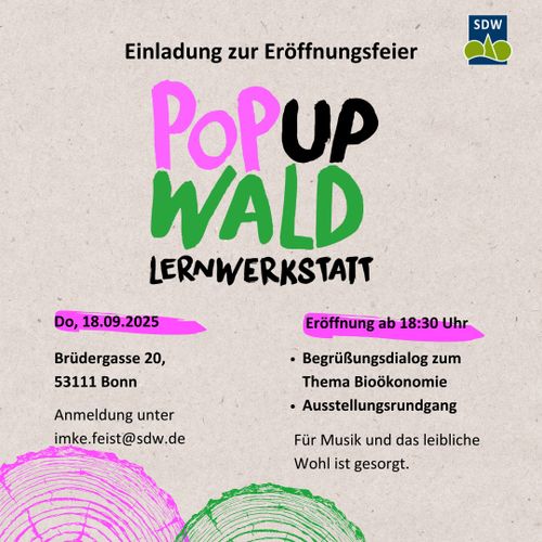 ERÖFFNUNG: PopUp Wald Lernwerkstatt