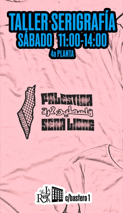 Taller de serigrafía! 👨🏼‍🎨🖼️