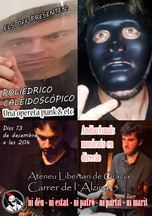  Els Off presentan "Poliédrico caleidoscópico" opereta punk