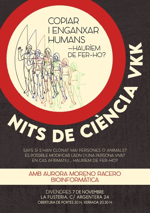 Nits de Ciència a VKK: Copiar i enganxar humans — Hauríem de fer-ho?