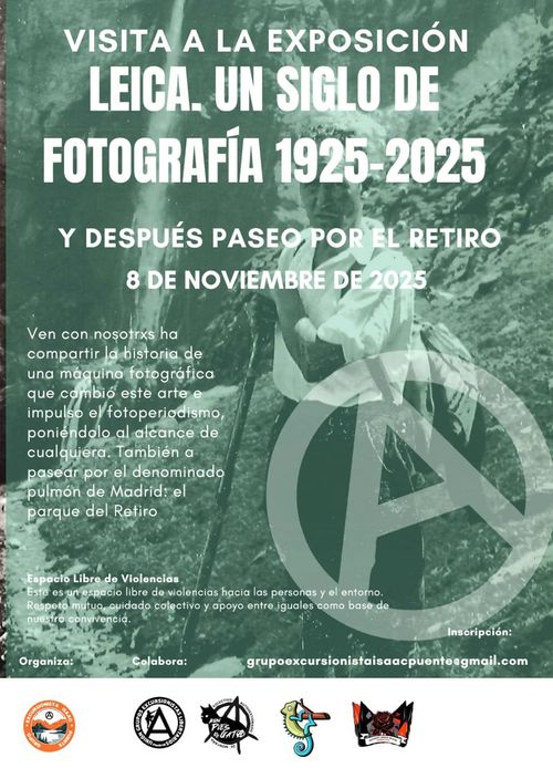 Paseo por el Retiro y exposición Leica