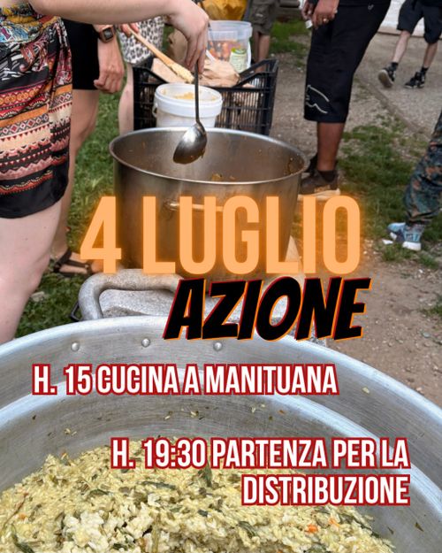 Azione Food Not Bombs