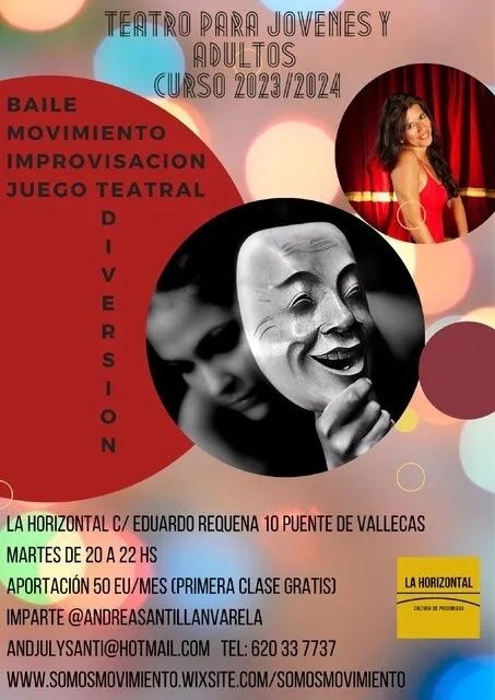 Clases de Teatro para Adultes y Jóvenes