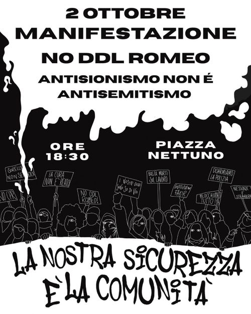 No DDL Romeo Antisionismo non è antisemitismo
