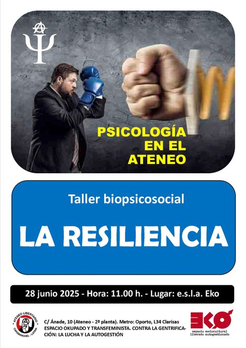 Taller de Psicología en el Ateneo «La resiliencia»