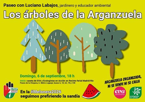 Los árboles de la Arganzuela