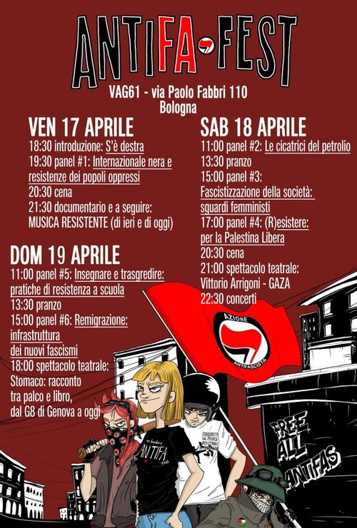 Antifa•Fest | 17-19 Aprile 2026