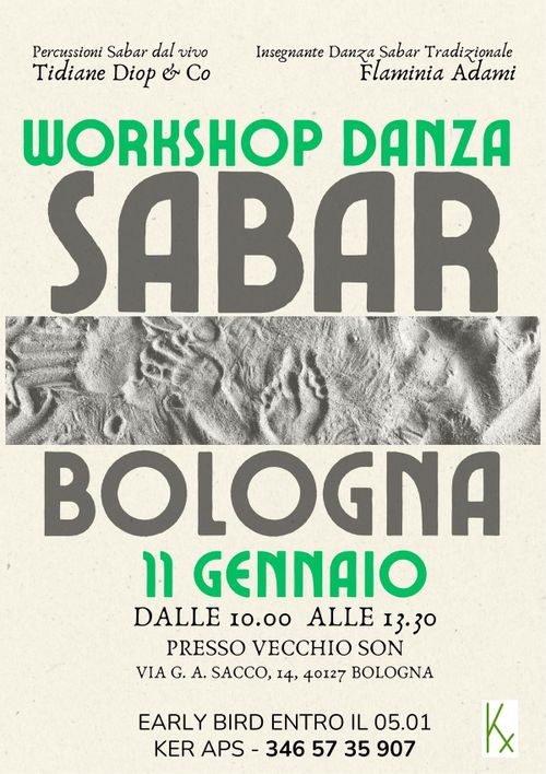 Workshop di danza Sabar 