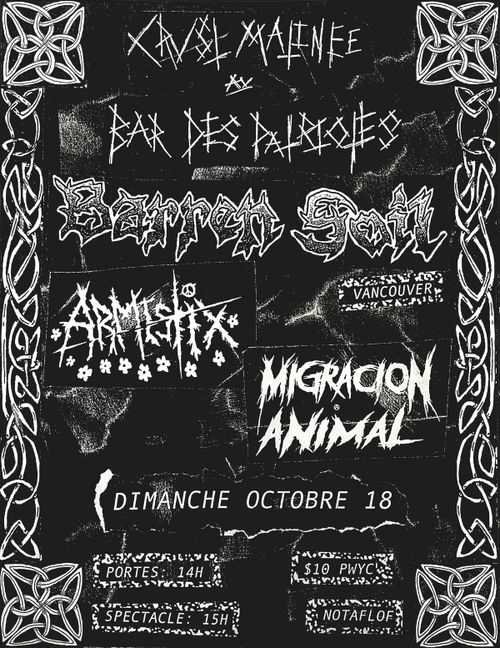 CRUST MATINEE: BARREN SOIL / ARMISTIX / MIGRACION ANIMAL