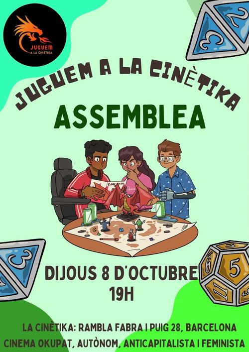 Assemblea de Juguem a La Cinètika