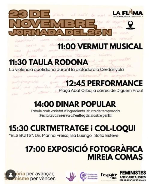 🌸JORNADA DEL 25N🌸