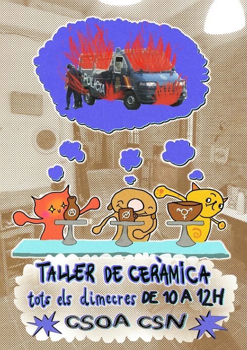 Taller de ceràmica al CSN