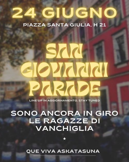 San Giovanni parade