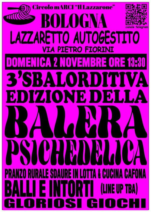 3 edizione balera psichedelica