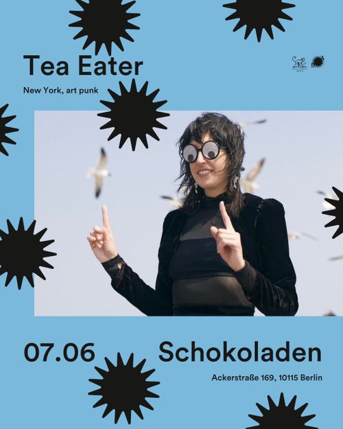 TEA EATER (art-punk/weirdo-pop, nyc) + AIN'T UR ENN (lofi indie/emo-noise-pop, ch)