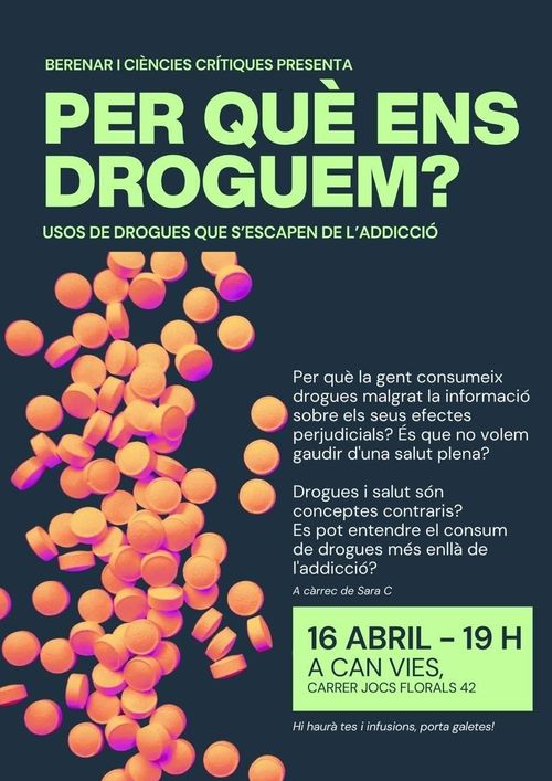 Per què ens droguem?: Usos de drogues que s'escapen de l'addicció