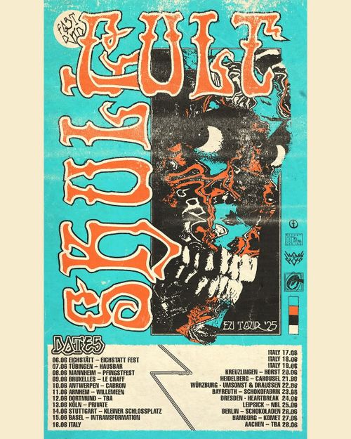 SKULL CULT (weirdo hyperkinetic synth-garage-punk, us) + tba.