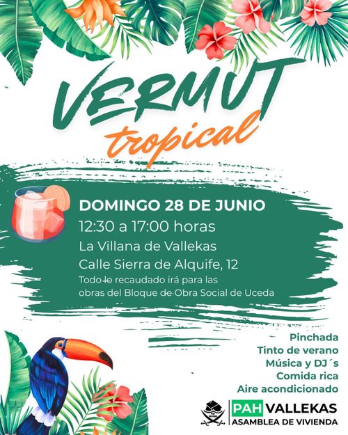 Vermú villano x PAH Vallekas