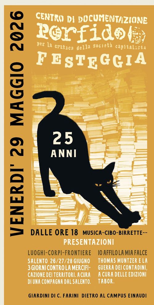 Festeggiamenti 25 anni di Porfido