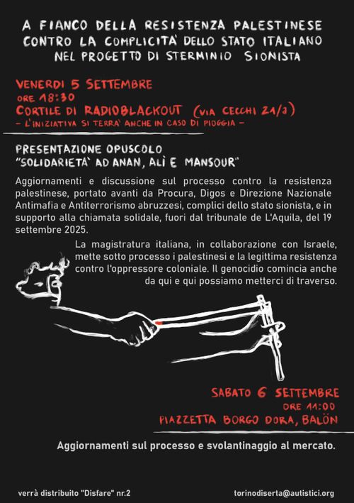 Con Anan, Alì e Mansour, a fianco della resistenza palestinese.