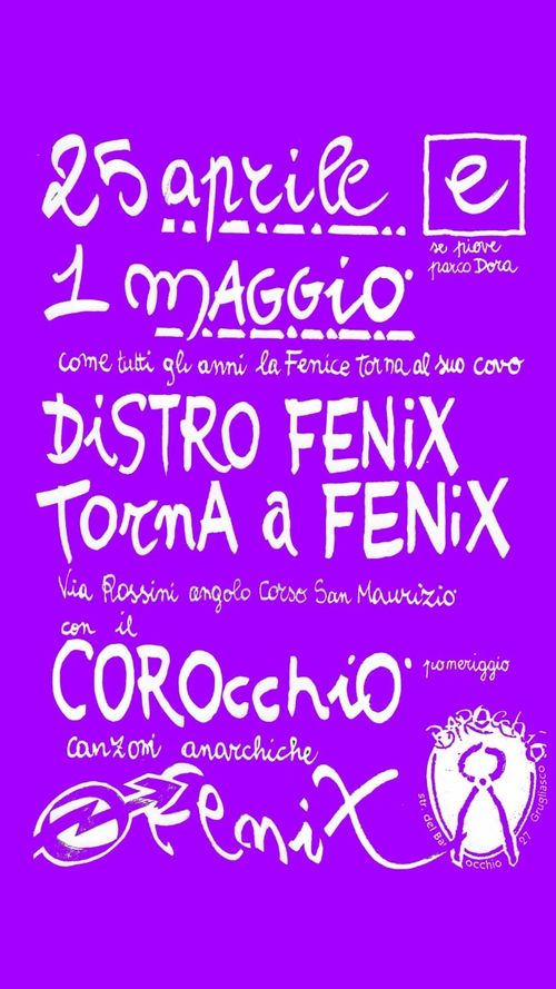 DISTRO FENIX TORNA A FENIX