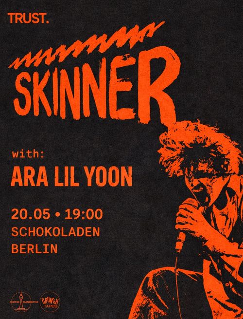 Skinner (IE / dance punk, no wave) + Ara Lil Yoon (post-punk, avant rock) im Schokoladen
