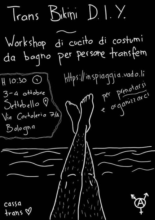 Workshop di costumi per ragazze trans e altre persone transfem