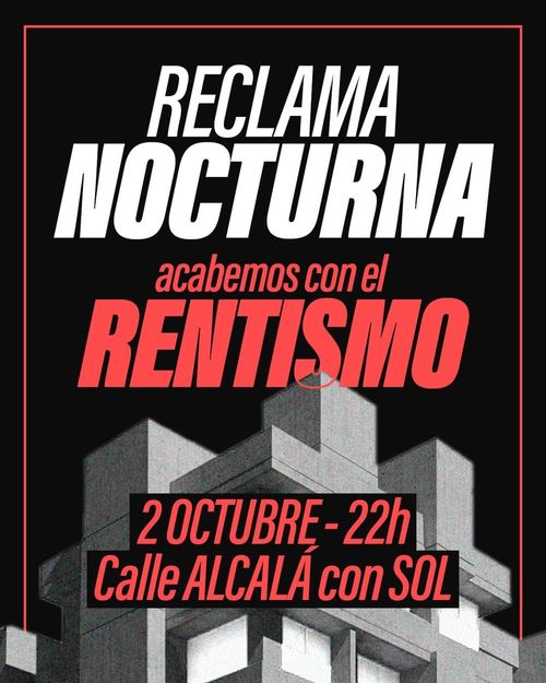 [Reclama Nocturna] Acabemos con el Rentismo