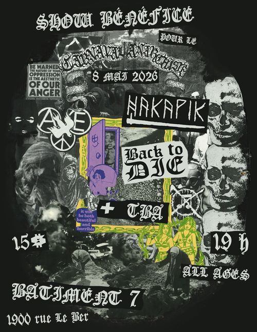 Show Bénéfice pour le Carnaval Anarchiste