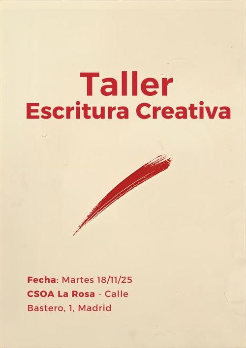 Taller de Escritura Creativa / Expresiva 