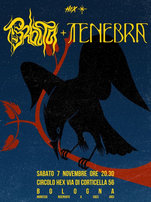 Orbita • Tenebra ★ Doppio Release Party ⚲ Circolo Hex