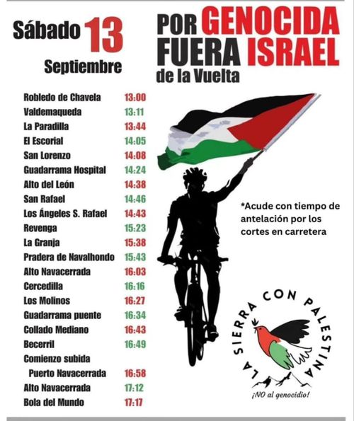 Consigamos que Israel abandone la vuelta