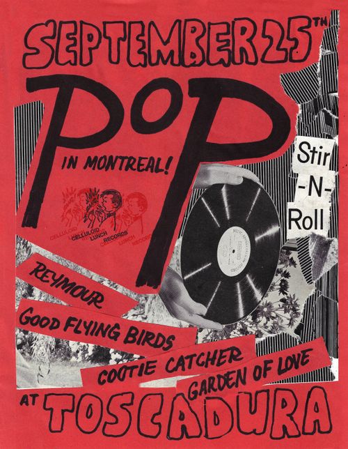 good flying birds, reymour, garden of love, cootie catcher