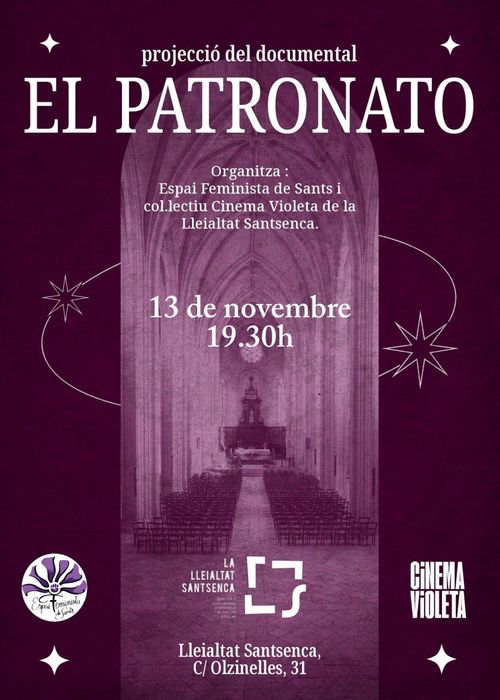 Projecció del documental “El Patronato”