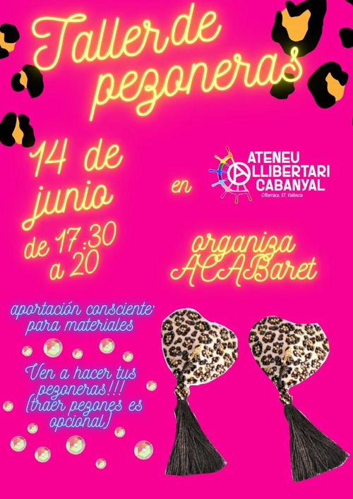 Taller de pezoneras