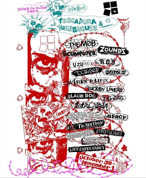 Search For The Sun: THE MOB, SCUMPUTER, FLOWER, FUCKIN' LOVERS, STREET GLOVES, UZU
