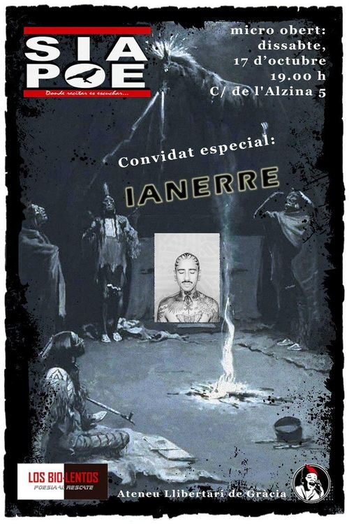 SÍ Ⓐ POE amb Ian Erre + micro obert