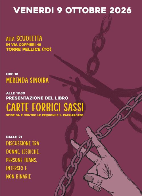 Presentazione del libro CARTE, FORBICI, SASSI
