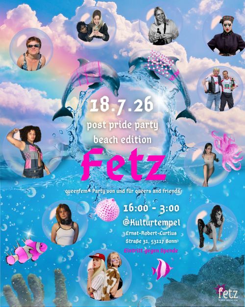 post pride party beach edition fetz