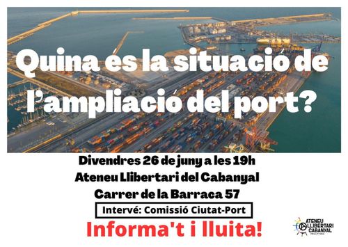 Quina és la situació de l'ampliació del port?