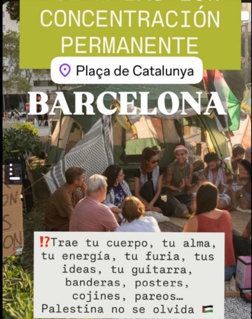 Concentració permanent per Palestina 