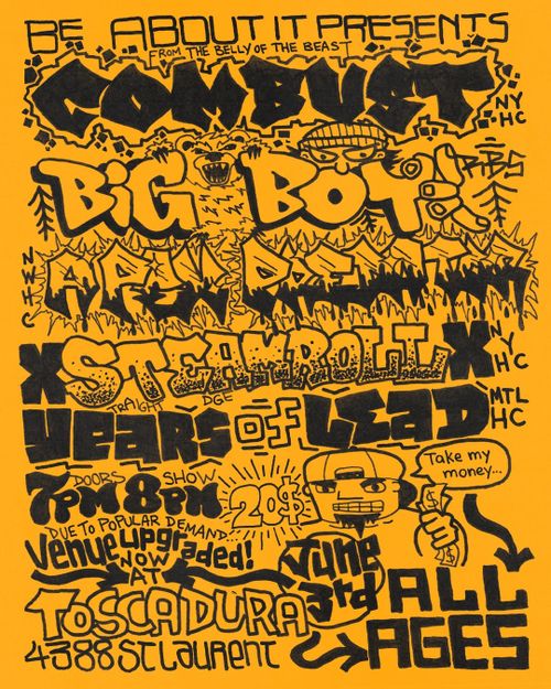 COMBUST + BIG BOY + APEX PREDATOR + STEAMROLL + YEARS OF LEAD 