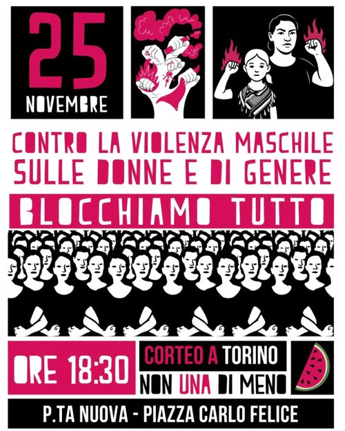 CONTRO LA VIOLENZA MASCHILE SULLE DONNE E LA VIOLENZA DI GENERE