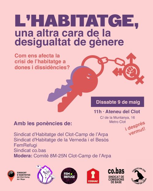 L'Habitatge, una altra cara de la desigualitat de gènere